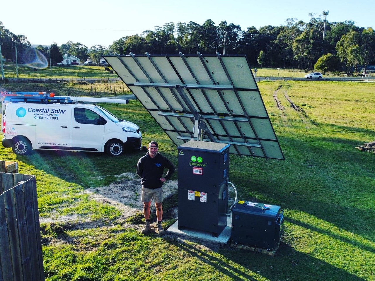 Coastal Solar and Electrical Tas team